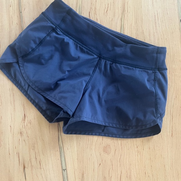 Lululemon Ivivva Dark Blue Athletic Shorts - Picture 1 of 3
